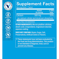Thumbnail for The Vitamin Shoppe Calcium Citrate 300MG - Bone Strength, Teeth Health & Muscle Function, Highly Absorbable (300 Tablets)