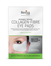 Thumbnail for REVIVA LABS Collagen Fibre Eye Pads, 6 CT