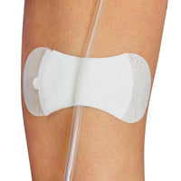 Thumbnail for TIDI 3300M Grip-Lok Medium Securement Device ― Pack of 100 ― Catheter Stabilization Device ― White ― Flexible Material ― Low-Profile Design for Comfort― Home Healthcare ― Medical Supplies