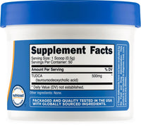 Thumbnail for Nutricost Tudca Powder 25 Grams (Tauroursodeoxycholic Acid) - Gluten Free, Non-GMO
