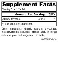 Thumbnail for Source Naturals Gamma Oryzanol 60 mg - Athletic Series Dietary Supplement - 100 Tablets