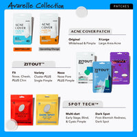 Thumbnail for AVARELLE Acne Cover Patches, Eligible Hydrocolloid Pimple Patches for Face with Tea Tree Oil, Korean Skincare Zit Patches for Face | HSA Store Eligible Items | Vegan, Cruelty-free