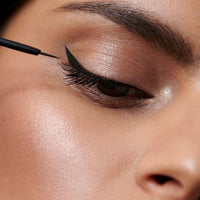 Thumbnail for Dr. Hauschka Liquid Eyeliner 01, Black, Natural, Mineral, Winged, Cat-Eye, Water Resistant, Long-lasting, 0.14 fl oz