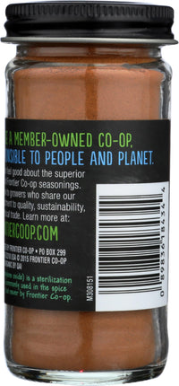 Thumbnail for Frontier Co-op Organic Ground Cinnamon, 1.9 Ounce Bottle, Gourmet Quality Cinnamon, Full Balanced Spicy Flavor, Kosher