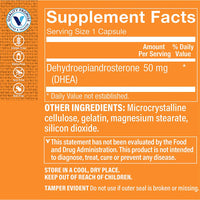 Thumbnail for The Vitamin Shoppe DHEA 50MG, Hormonal and Healthy Aging (120 Capsules)