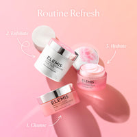 Thumbnail for ELEMIS Pro-Collagen Rose Cleansing Balm - 3-in-1 Daily Face Cleanser - Melts Away Waterproof Makeup and Sunscreen - Rose and Elderberry Oil - 100
