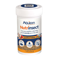 Thumbnail for Aqueon Nutrinsect Fish-Free Fish Food, Goldfish Pellets, 1.76 oz