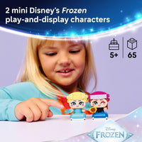 Thumbnail for LEGO Disney Frozen Mini Anna & Elsa Toys - Building Set for Girls & Boys, Ages 5+ - Frozen Toys for Pretend Play or Bedroom Decor - Gifts for Birthdays - 43284