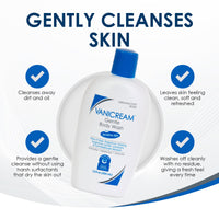 Thumbnail for Vanicream Gentle Body Wash -12 fl oz - Formulated Without Common Irritants for Those with Sensitive Skin