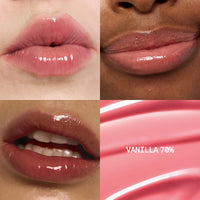Thumbnail for fwee 3D Voluming Gloss 70% (Rich) | Vanilla 70% | High Shine, Non-Sticky Lip Gloss for Makeup | Long-Lasting, Moisturizing Gel Formula | 30%, 70% Pigment Options | 5.3g