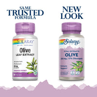 Thumbnail for SOLARAY Olive Leaf Extract Supplement, 250mg | 60 Count
