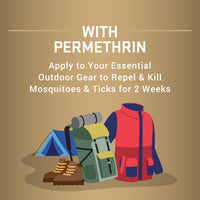 Thumbnail for Repel Permethrin Clothing And Gear Insect Repellent, 6.5 Ounces, Aerosol Insect Repellent For Clothing And Gear Including Nets, Tents, Sleeping Bags And Backpacks