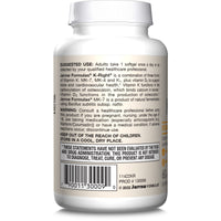 Thumbnail for Jarrow Formulas K-Right - Vitamin K-Complex (K1, MK-4, MK-7, D3) - 60 Servings (Softgels) - Dietary Supplement for Bone & Cardiovascular Health Support - Vitamin K2 MK-7 - Gluten Free