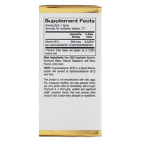Thumbnail for California Gold Nutrition Vitamin B12 Spray, Raspberry