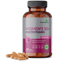 Thumbnail for Futurebiotics Women's 50+ Multivitamin Once Daily Multivitamin for Active Women Over 50, Non-GMO, 180 Tablets