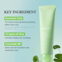 Thumbnail for medicube Exosome Cica Tea Tree Cream for Sensitive Skin with Centella Asiatica help reduce redness and breakouts. | Low-irritating, Moisturizing Daily Texture Care | Korean Skincare | 1.7 fl oz