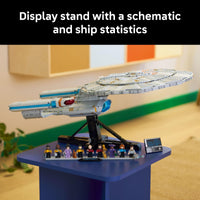 Thumbnail for LEGO Icons Star Trek: U.S.S. Enterprise NCC-1701-D Collectible Building Sets for Adults - Room or Office Decor for Men & Women, Ages 18+ - Star Trek Gifts for Fans - 10356