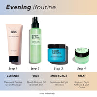 Thumbnail for Eight Saints Skin Care Up the Anti Night Cream Face Moisturizer to Reduce Fine Lines and Wrinkles, Natural and Organic Anti Aging Cream For Face & Neck with Niacinamide and Hyaluronic Acid, 2 Ounces