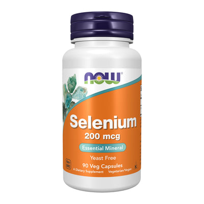 Image 1 of NOW Foods Supplements, Selenium (L-Selenomethionine) 200 mcg, Essential Mineral*, 90 Veg Capsules