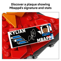 Thumbnail for LEGO Editions Kylian Mbappé – Soccer Highlights - Building Set for Boys & Girls, Ages 10+ - Collectible Soccer Gift with Plaque - Kids Bedroom or Shelf Decor - 43013