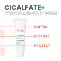 Thumbnail for Avène Cicalfate Restorative Lip Cream, Long Lasting Moisture to Soothe Dry, Cracked Lips, promotes healthy lip barrier, water resistant, safe for infants, children and adults 0.3 Oz
