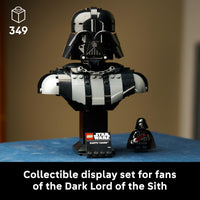 Thumbnail for LEGO Star Wars Darth Vader Bust - Collectible Building Set for Adults, Ages 18+ - Star Wars Gift for Men & Women - with Darth Vader Minifigure - Bedroom or Shelf Decor - 75439