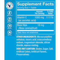Thumbnail for The Vitamin Shoppe C-1000 with Rose HIPS 600 Tablets (600 Tablets)