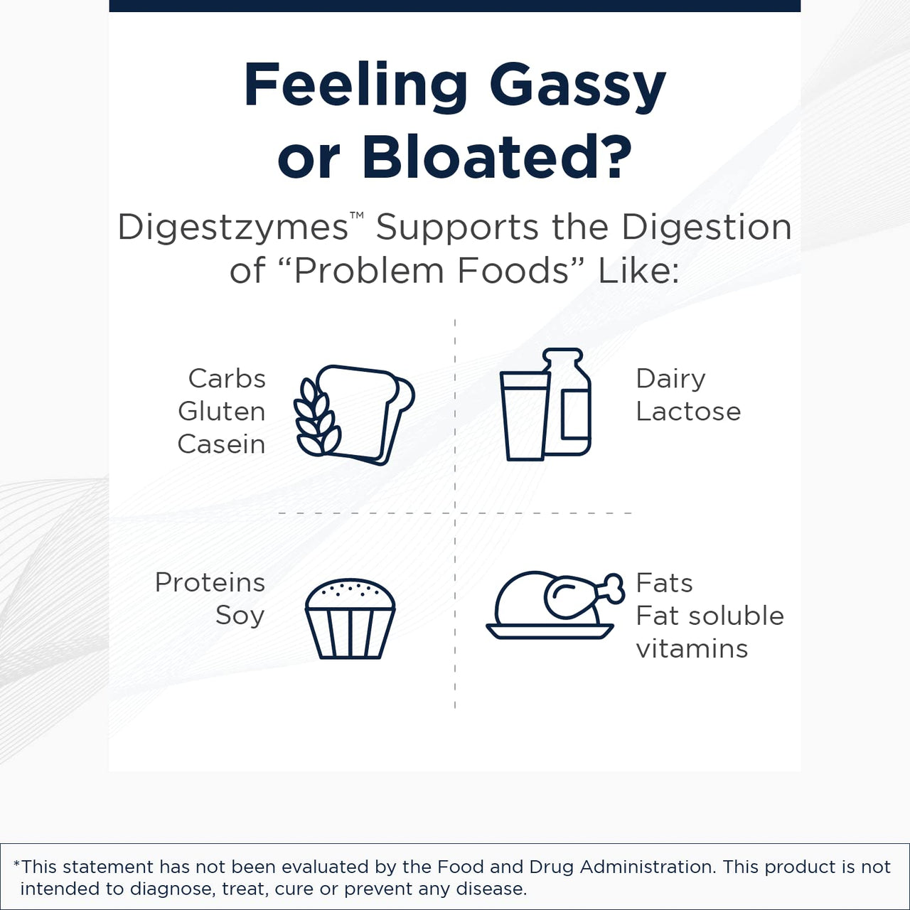 Designs for Health Digestzymes - Digestive Enzymes + Betaine Hydrochloride for Gas & Bloating Relief - Pepsin, Ox Bile, Lactase Enzyme & Lipase Enzymes for Digestion (90 Capsules)