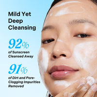 Thumbnail for Torriden DIVE IN Cleansing Foam Face Wash 150ml (5.07 fl.oz.) | Hydrating Daily Facial Cleanser for All and Sensitive Skin | Hyaluronic Acid, Panthenol, Allantoin