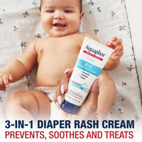 Thumbnail for Aquaphor Baby Skin Care Essentials Gift Set with Baby Wash and Shampoo (16.9 Fl Oz) + Healing Ointment for Chapped Skin and Drool Rash (7Oz) + Diaper Rash Cream (3.5Oz), Hypoallergenic