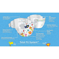 Thumbnail for Comfees Premium Baby Diapers with Total Fit System for Boys & Girls, Size 6, 92Count