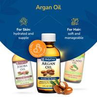 Thumbnail for De La Cruz - Avocado Oil, Argan Oil and Jojoba Oil Bundle - 100% Pure and Natural Oils for Hair and Skin - 3 Bottles - 2 Fl OZ Each