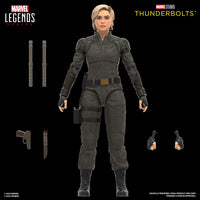 Thumbnail for Marvel Legends Series Yelena Belova and Red Guardian 2-Pack, Thunderbolts* Movie Collectible 6-Inch Action Figures