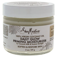 Thumbnail for Shea Moisture 100% Virgin Coconut Oil Daily Glow Priming Moisturizer By Shea Moisture for Unisex -Moisturizer, 2 Ounce