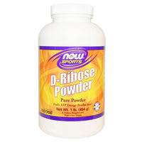 Thumbnail for Now Foods D-Ribose Powder 100% Pure - 1 lb. 3 Pack