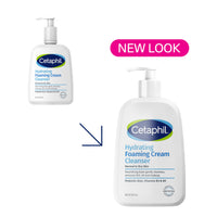 Thumbnail for Cetaphil Cream to Foam Face Wash, Hydrating Foaming Cream Cleanser, 16 oz, For Normal to Dry, Sensitive Skin, with Soothing Prebiotic Aloe, Hypoallergenic, Fragrance Free
