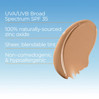 Thumbnail for Eucerin Sun Tinted Sensitive Mineral Face Sunscreen Lotion SPF 35, Non-Comedogenic Mineral Sunscreen with Gentle Zinc Oxide Protection for Sensitive Skin, 1.7 Fl Oz Bottle