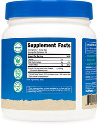 Thumbnail for Nutricost Organic Inulin Powder 1LB (454 Grams) 7 Grams of Fiber Per Serving - from Chicory Root - Certified USDA Organic