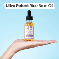 Thumbnail for SeoulCeuticals Rice Bran Oil for Skin - Korean Skin Care Facial Glow Oil With Squalane & Vitamin E - Cruelty Free K Beauty Skincare for Glass Skin 1oz