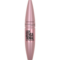 Thumbnail for Maybelline Lash Sensational Washable Mascara, Lengthening and Volumizing for a Full Fan Effect, Blackest Black, 1 Count