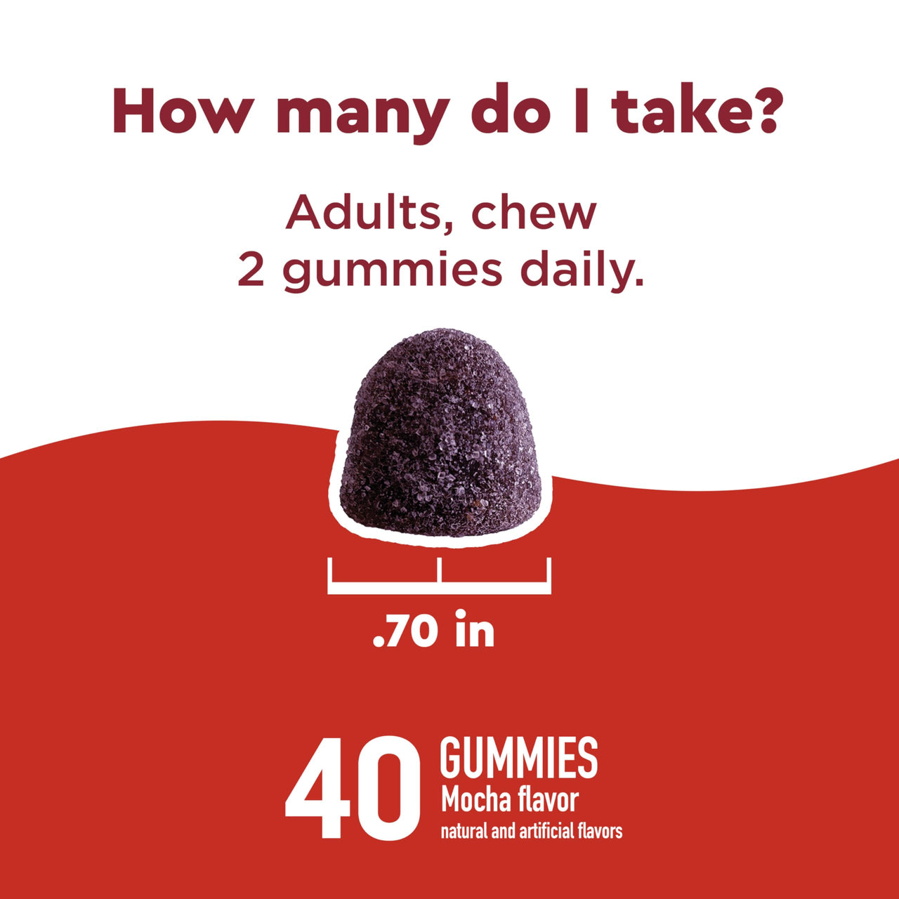 Nature Made Wellblends EnergyMAX Gummies, Fast Acting Caffeine, CoQ10 & Vitamin B12 1000mcg, Energy Support Gummy Vitamins, Nature Made Gummies, 40 Count