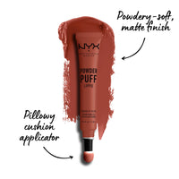 Thumbnail for NYX PROFESSIONAL MAKEUP Powder Puff Lippie Lip Cream, Liquid Lipstick - Teacher's Pet (Orange Brown)