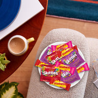 Thumbnail for SKITTLES Original, SKITTLES Wild Berry & STARBURST Original and STARBURST FaveReds Fun Size Chewy Candy Variety Bag, Party Size, 20.13 Oz Bulk Bag