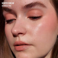 Thumbnail for Kaja Multi-purpose Liquid Eyeshadow & Blush - Whipped Dream | with Cotton Seed Oil, 4 Shades, Buildable, Blendable, Airy Semi-matte Finish, 02 Meringue Pink, 0.17 Oz