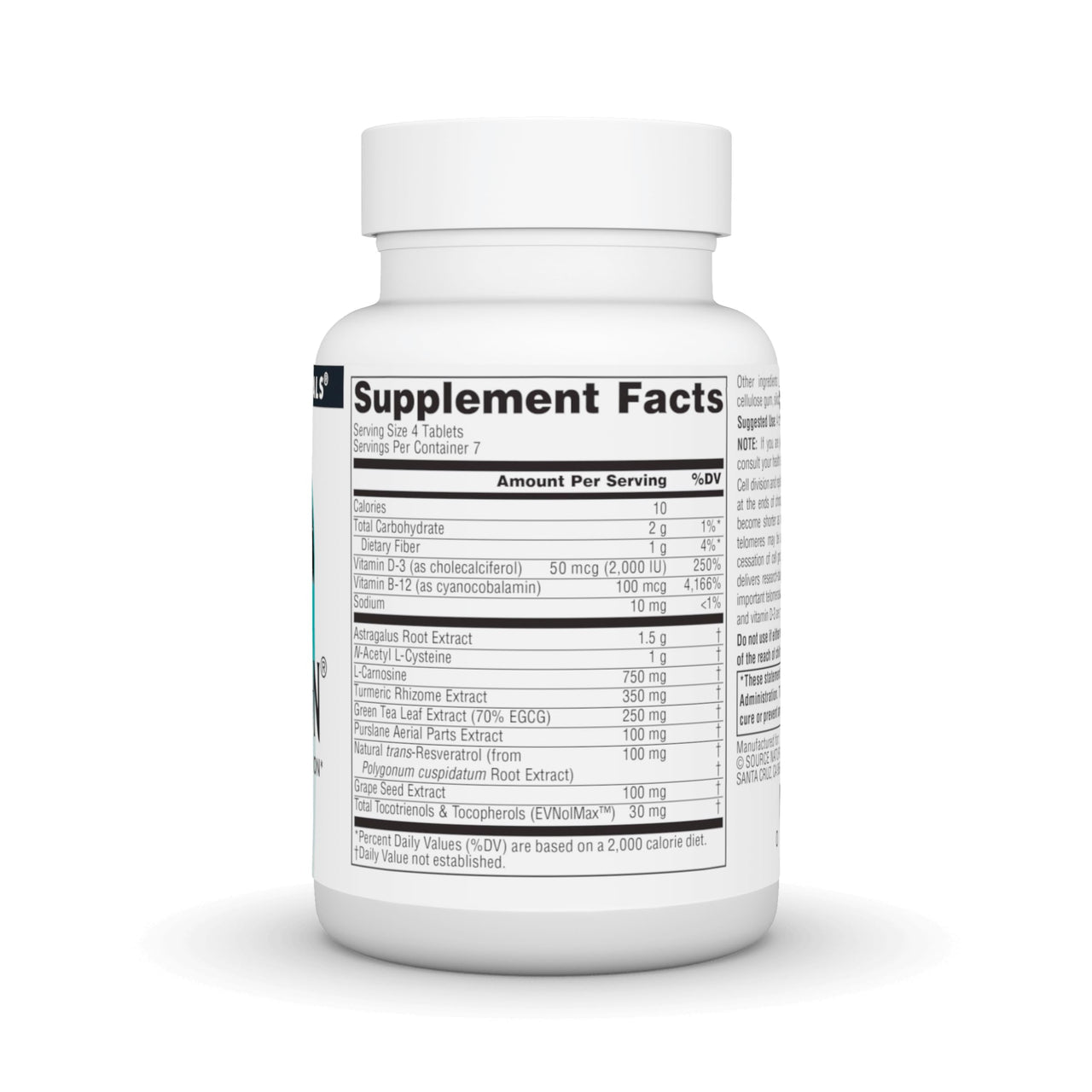 Source Naturals Telomeron - Telomer DNA Protection* - 30 Tablets