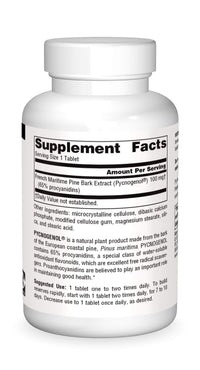Thumbnail for Source Naturals Pycnogenol, Proanthocyanidin Complex, 100 mg - 120 Tablets