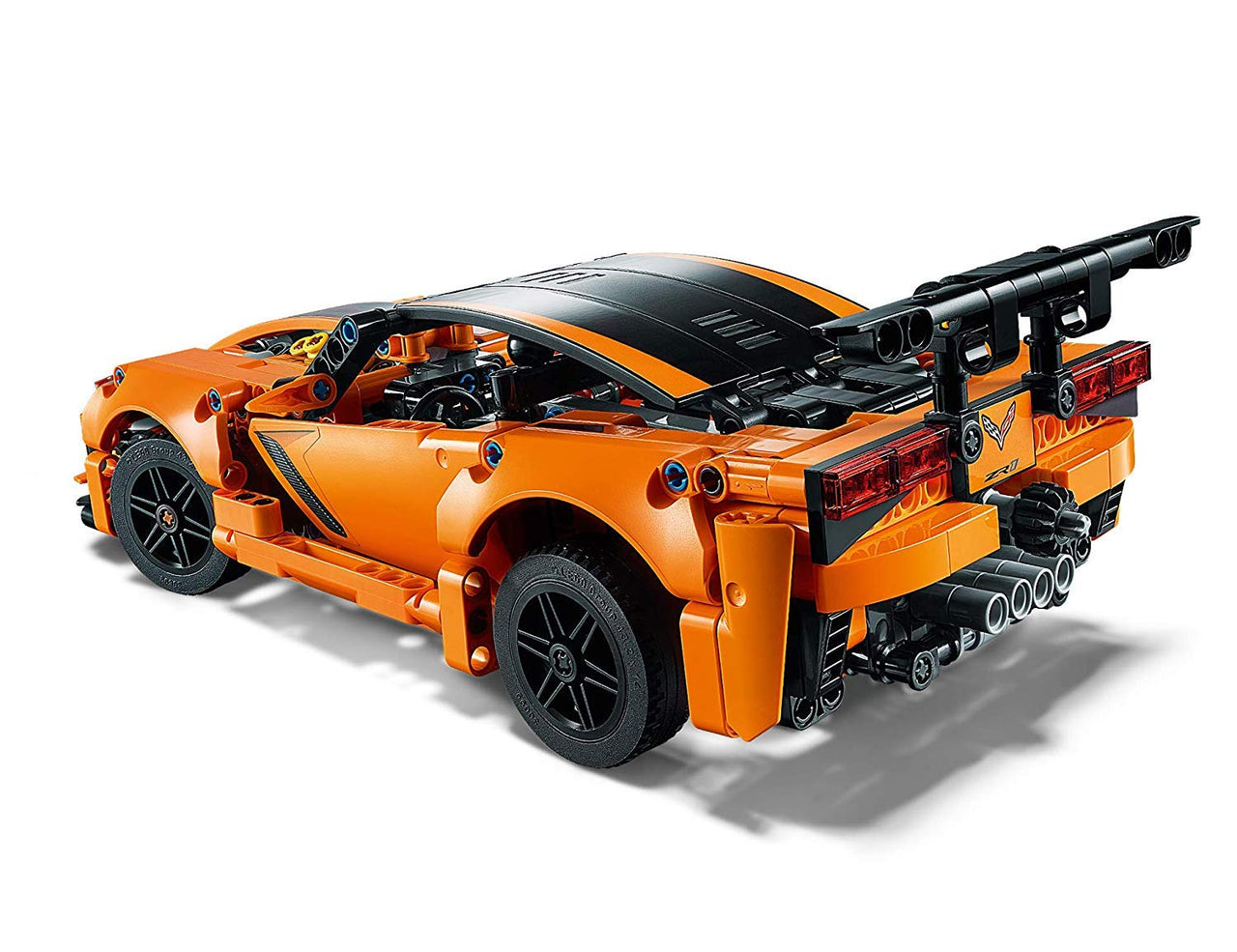 Technic Chevrolet Corvette Zr1 Replica, 2 in 1 Collectible Car Model, Advanced Construction Set