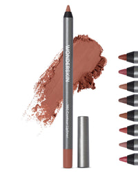 Thumbnail for Wonderskin Lipliner Pencil - 360 Contour Lipliner, Long Lasting, Sharpenable, Waterproof and Transfer-Proof Brown Lip Liner Pencil (Saddle)