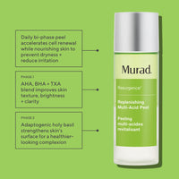 Thumbnail for Murad Replenishing Multi-Acid Peel - Resurgence AHA/BHA Salicylic and Glycolic Acid Peel - Skin Renewing Face Peel - Daily Facial Peel Skin Care Treatment, 3.3 Fl Oz