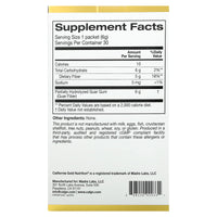 Thumbnail for California Gold Nutrition Prebiotic Fiber, 30 Packets, 0.21 oz (6 g) Each